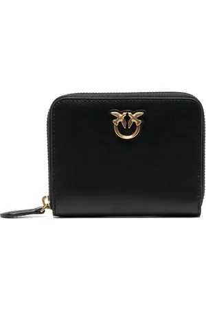 Pinko Logo-plaque leather wallet