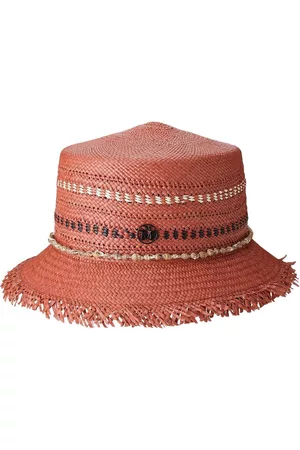 Maison Michel Women Hats - Arsene straw bucket hat