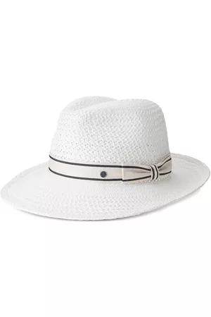 Le Mont St Michel Women Hats - Eric wide-brim straw hat
