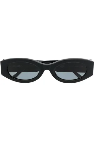 The Attico X Linda Farrow Berta rectangle-frame sunglasses
