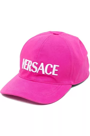 VERSACE Men Caps - Logo-print baseball cap