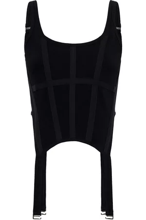 DION LEE Combat corset tank