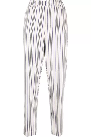 Scotch&Soda Lowry stripe-print tapered trousers