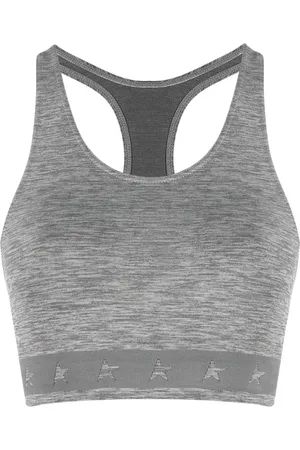 Golden Goose Logo-underband racerback crop top