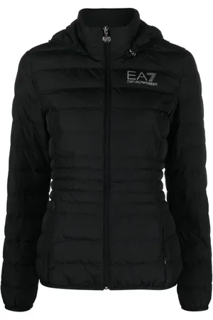 EA7 Core hooded puffer jacket