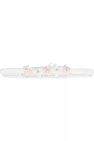 MONNALISA Floral-appliqué headband