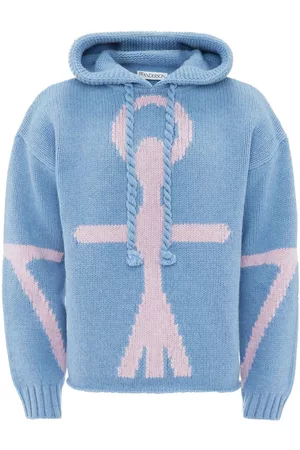J.W.Anderson Anchor logo-detail hoodie