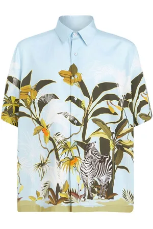 Etro Graphic-print short-sleeve shirt