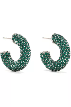Amina Muaddi Mini Cameron hoop earrings
