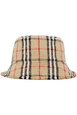 Burberry Vintage Check bouclé bucket hat