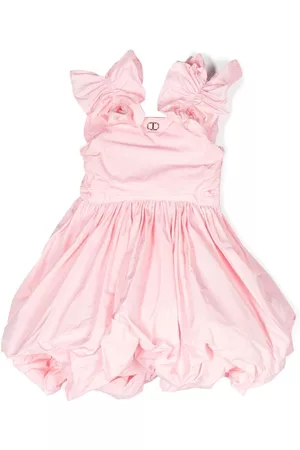 Twin-Set Puff-skirt sleeveless dress
