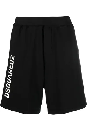 Dsquared2 Cotton logo print shorts
