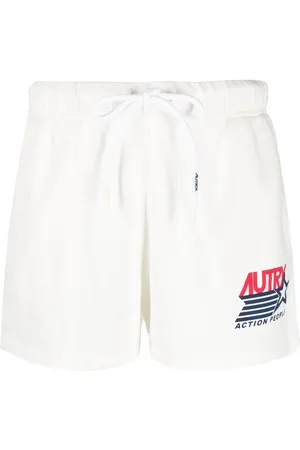 Autry Logo print drawstring shorts