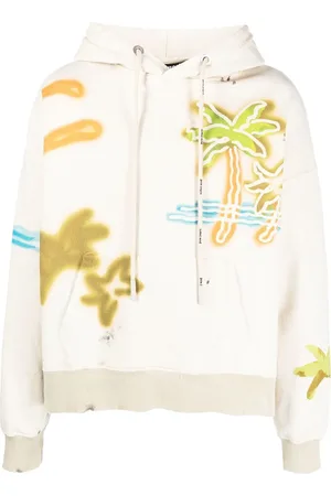 Palm Angels Logo-print hoodie
