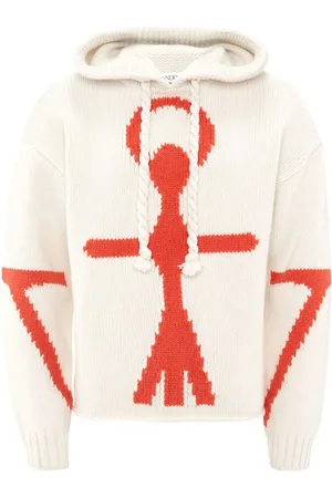 J.W.Anderson Anchor Logo merino hoodie