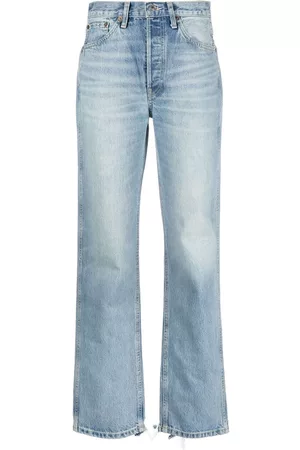 RE/DONE Mid-rise straight-leg jeans