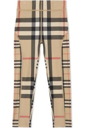 Burberry Vintage Check-pattern leggings