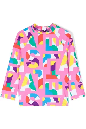 Stella McCartney Logo-print rashguard top