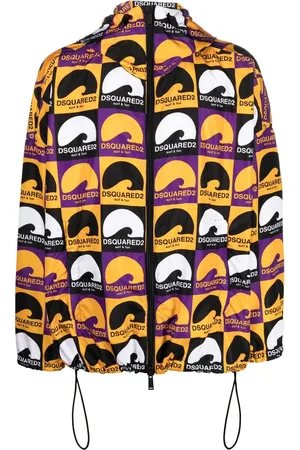 Dsquared2 Logo-print hooded jacket