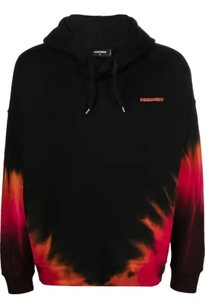 Dsquared2 Tie-dye long-sleeve hoodie