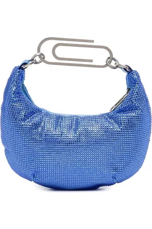 OFF-WHITE Paperclip studded shoulder bag