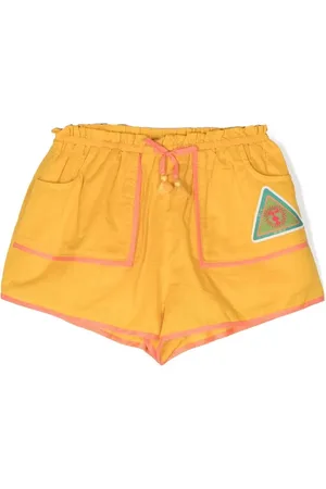 ZIMMERMANN Cotton drawstring-waist shorts
