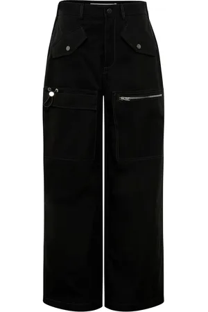 DION LEE Multi-pocket straight-leg trousers