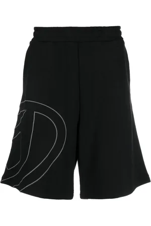 Diesel P-Crow Megoval cotton shorts