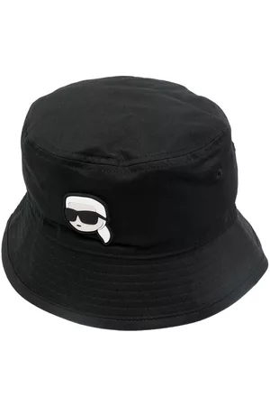 Karl Lagerfeld Logo-patch bucket hat