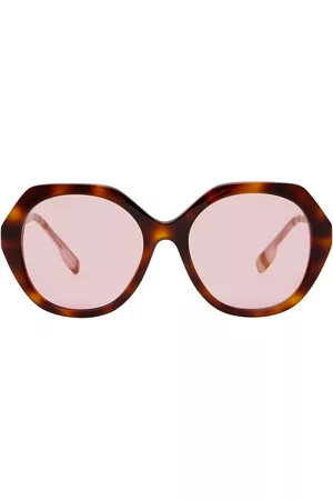 Burberry Oversize geometric-frame sunglasses