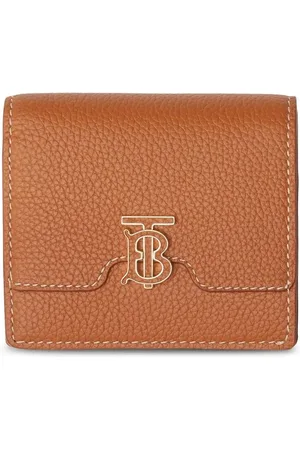 Burberry TB-plaque folding wallet