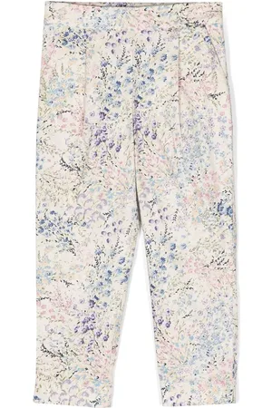 Simonetta Ditsy floral print trousers