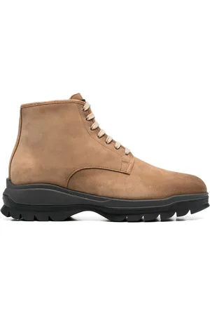santoni Ankle lace-up fastening boots