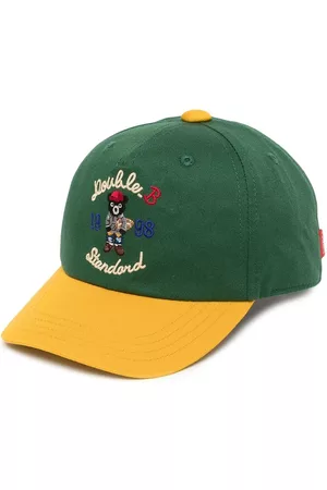 Miki House Colourblock embroidered cap