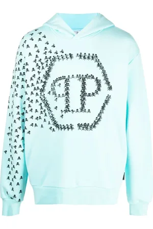 Philipp Plein Logo-print detail hoodie