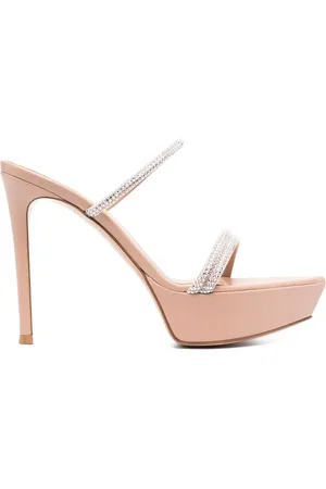 Gianvito Rossi Canne platform slip-on sandals