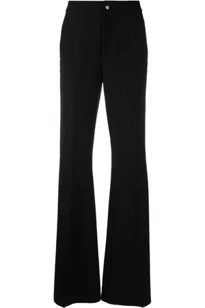 Philipp Plein Mid-rise flared trousers