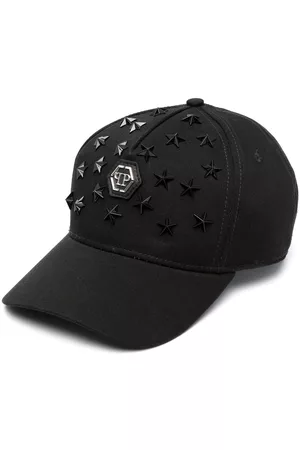 Philipp Plein Hats - Star stud embellished baseball hat