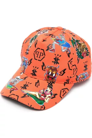 Philipp Plein Hawaii graphic-print baseball cap