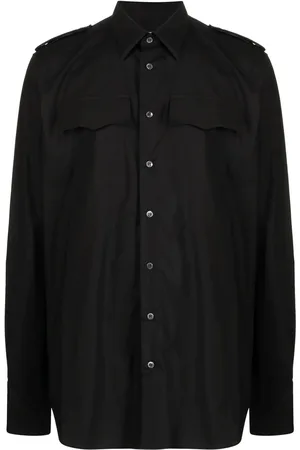 RAF SIMONS Button-up cotton shirt