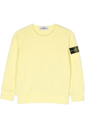 Stone Island Compass-patch crew-neck sweatshirt
