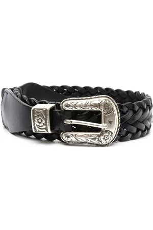 Golden Goose Braided buckle belt