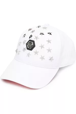Philipp Plein Hats - Star stud embellished baseball hat