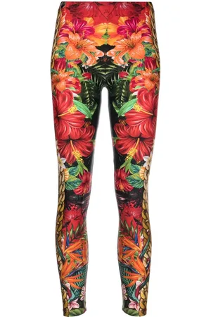 Philipp Plein Hawaii-print leggings