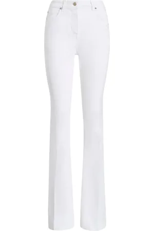 Etro Embroidered straight-leg jeans