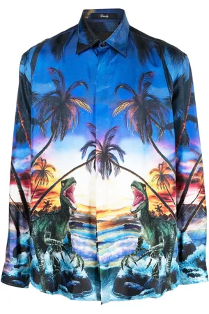 Philipp Plein Hawaii printed shirt