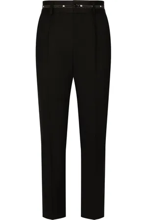 Dolce & Gabbana Logo-waistband tailored trousers