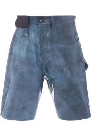 J.W.Anderson Twisted-effect leather shorts