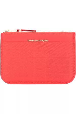 Comme des Garçons Wallets - Intersection textured leather wallet