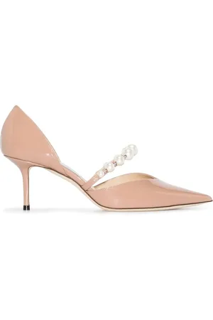 Jimmy Choo Aurelie 65mm pearl-embellished pumps